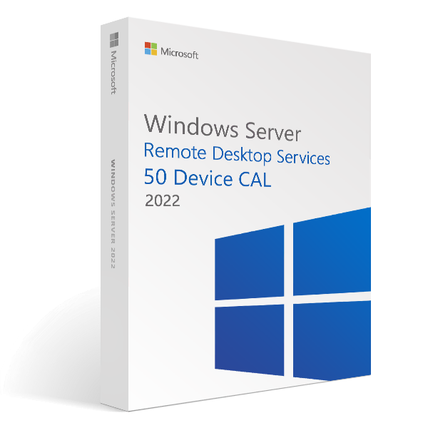 Windows Server 2022 RDS 50 Device CAL Digital License
