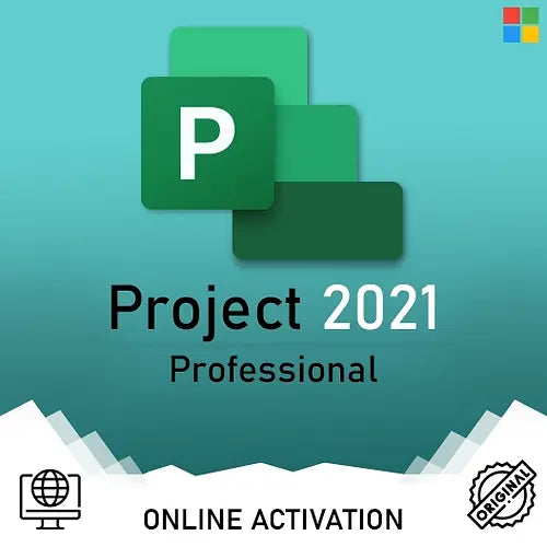 Microsoft Project 2021 Professional  |  Digital License
