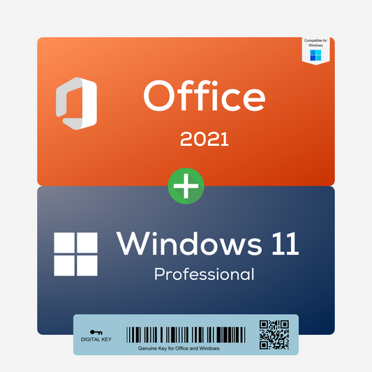 Buy Office 2021 Professional plus  and Windows 11 Pro Bundle