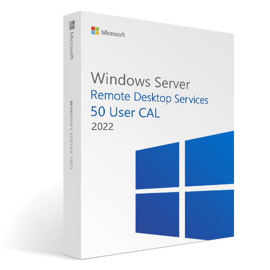 Windows Server 2022 RDS 50 User CAL Digital License