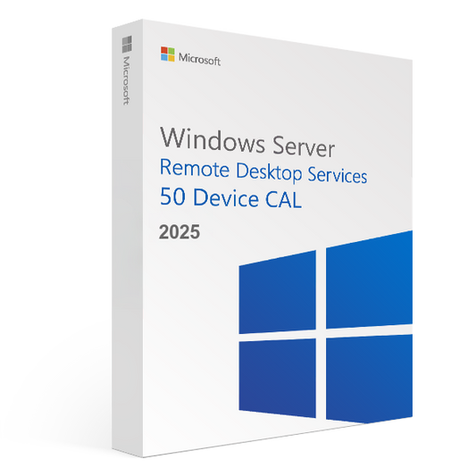 Windows Server 2025 RDS 50 User CAL Digital License